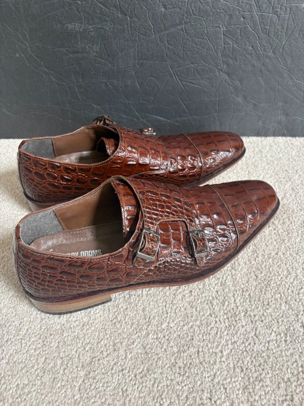 Stacey Adams Men's Dress Shoes Size 10.5M Brown Leather 25117 221